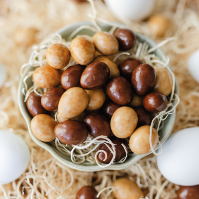 Oeufs Chocolat Nougat & Gianduja 200g