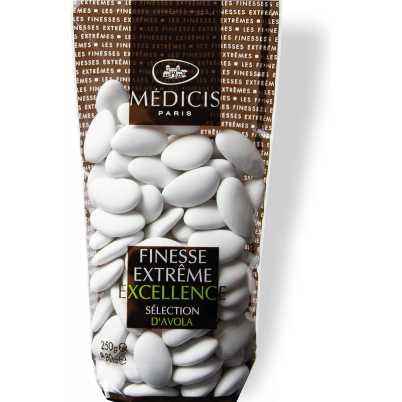 Dragées Amande Avoletta Blanc 1kg Médicis - , Achat, Vente