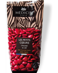 Petits Coeurs Rouge Framboise