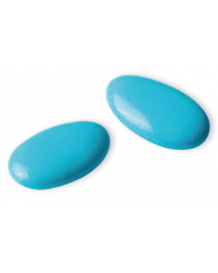 Dragées Décor Turquoise