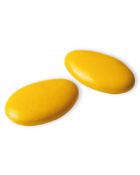 Dragées Décor Jaune Safran