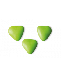 Petits Coeurs Vert Bambou