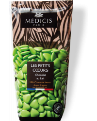 Petits Coeurs Vert Bambou