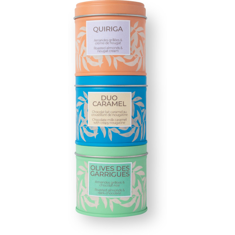 Boîte Man'Am Olives des Garrigues - Dragées Médicis Paris - Dragées fabriquées en France