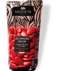 250g Dragées Décor Coquelicot