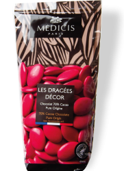 250g Dragées Décor Fushia