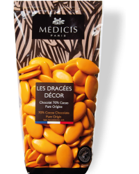 250g Dragées Décor Oranger
