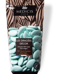 250g Dragées Décor Vert d'Eau