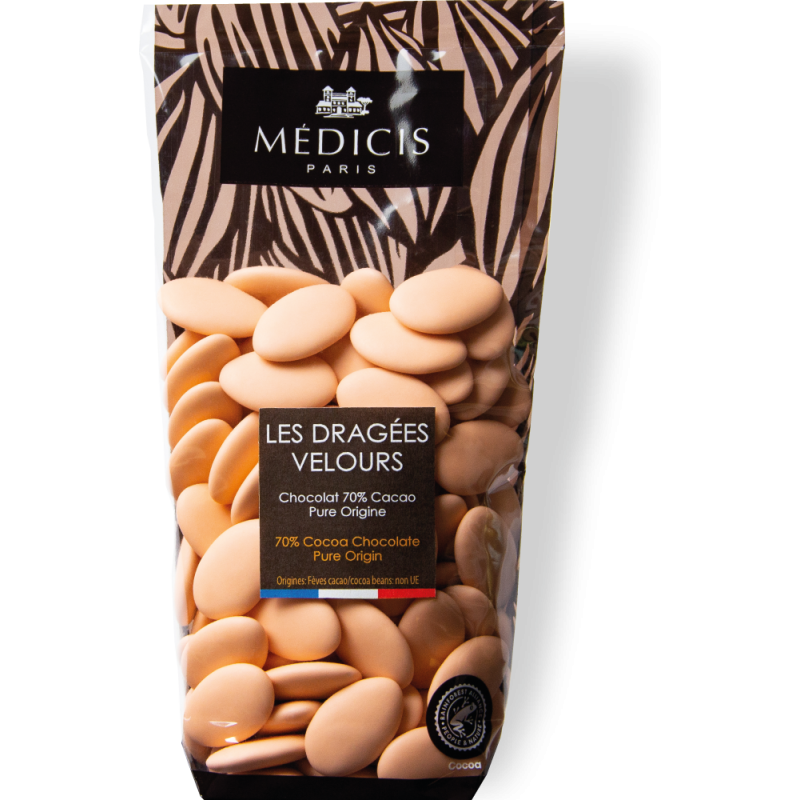 250g Dragées Velours Saumon