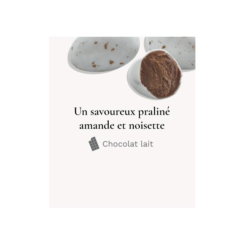 Oeufs de Mouette Praliné - Médicis Paris - Chocolats fabriqués en France