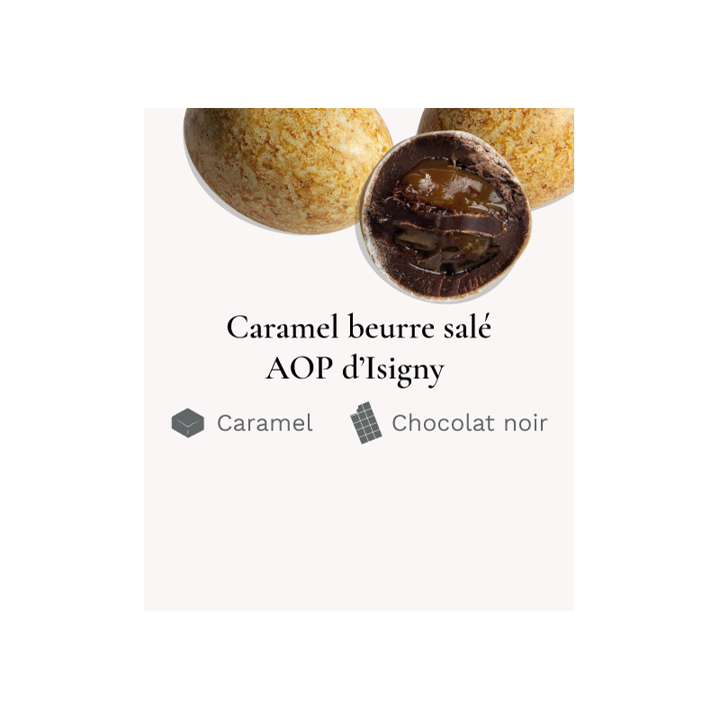 Oeufs Goëland Caramel - Médicis Paris - Chocolats fabriqués en France