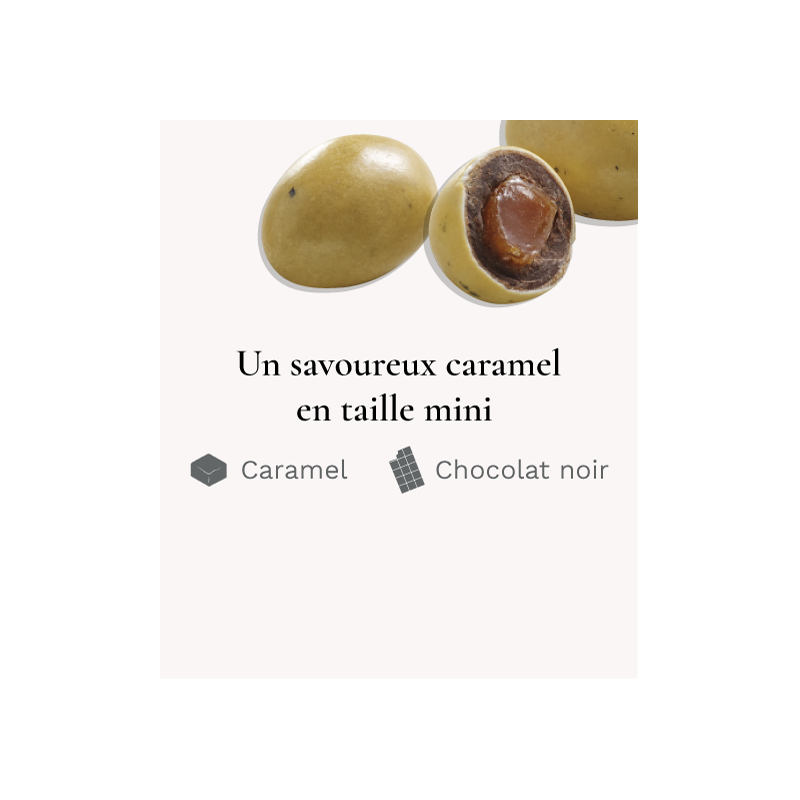 Oeufs Coque Caramel Beurre Salé - Médicis Paris - Chocolats fabriqués en France