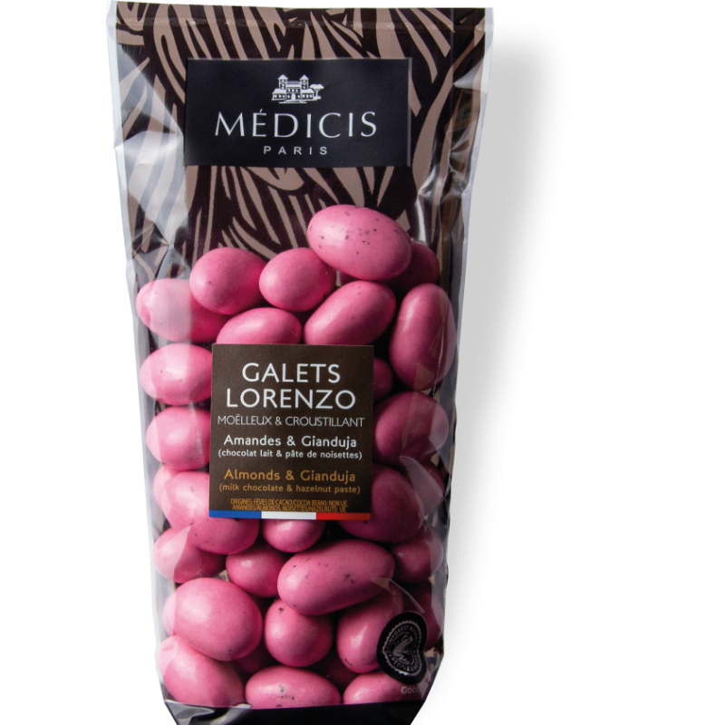 250g Galet Lorenzo Rose Indien