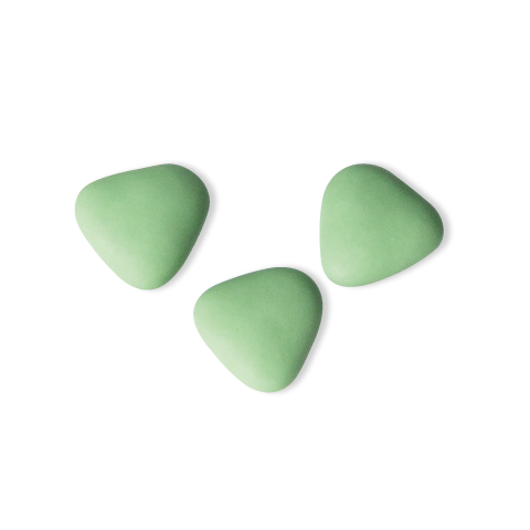 Petits Coeurs Vert Sauge