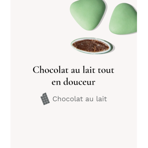 Petits Coeurs Vert Sauge