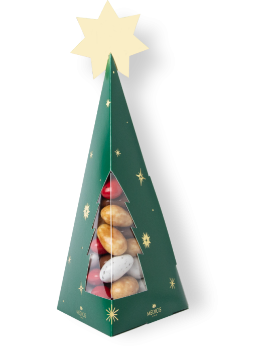 Sapin Garni 200g - Médicis Paris - Chocolats fabriqués en France