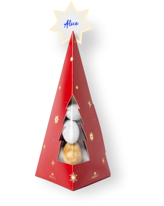 Sapin Garni 50g - Médicis Paris - Chocolats fabriqués en France