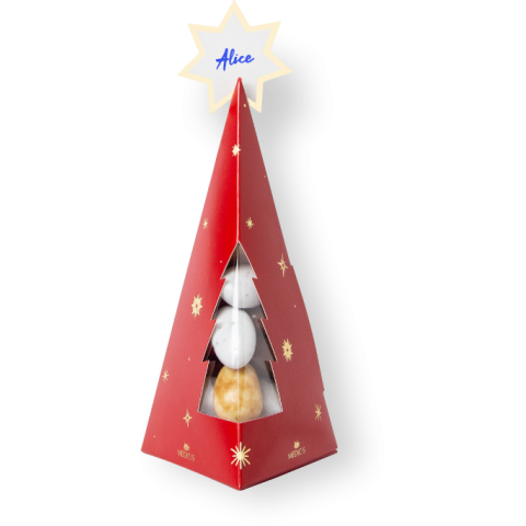 Sapin Garni Rouge 50g