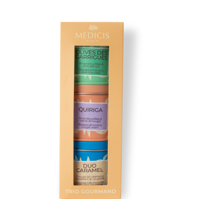 Coffret Trio Man'Am - Dragées Médicis Paris - Dragées fabriquées en France