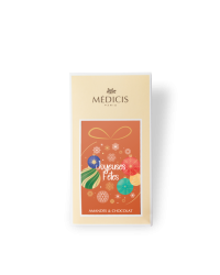 Boite Message 170g Noël Boule - Médicis Paris - Chocolats fabriqués en France