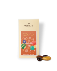 Boite Message 170g Noël Boule - Médicis Paris - Chocolats fabriqués en France