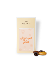 Boite Message 170g Noël Etoile - Médicis Paris - Chocolats fabriqués en France