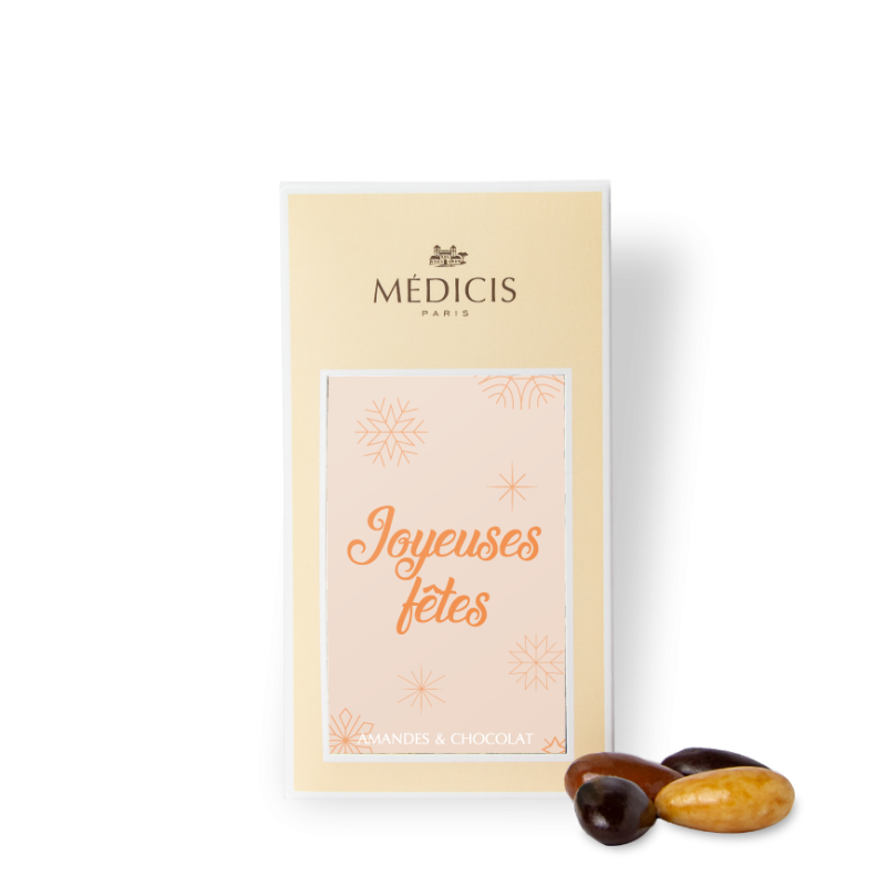 Boite Message 170g Noël Etoile - Médicis Paris - Chocolats fabriqués en France