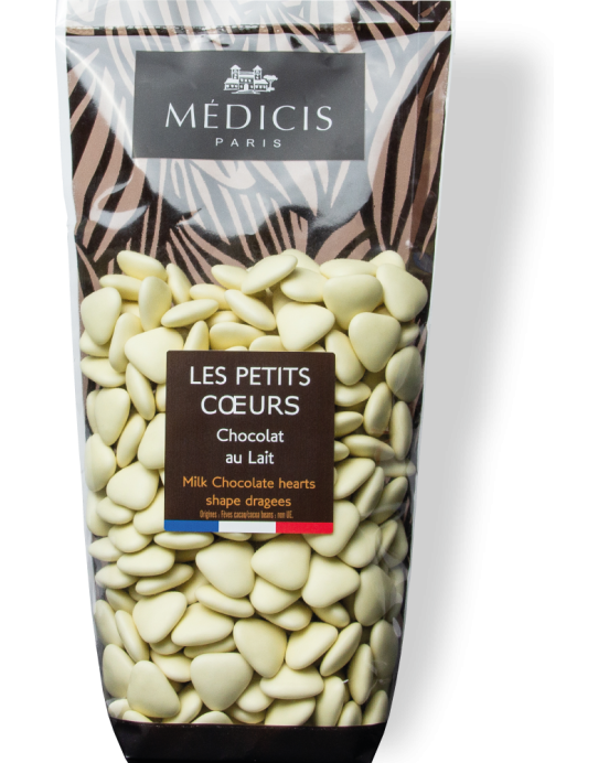 Petits Coeurs Lin - Médicis Paris - Dragées fabriquées en France