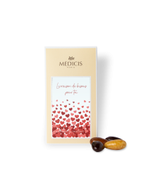 Boite Message 170g Saint Valentin 03 - Médicis Paris - Chocolats fabriqués en France