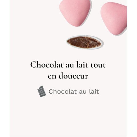 Petits Coeurs Velours Rose Quartz