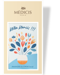 Boite Message 170g Merci-01 - Médicis Paris - Chocolats fabriqués en France