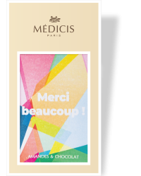 Boite Message 170g Merci-03 - Médicis Paris - Chocolats fabriqués en France