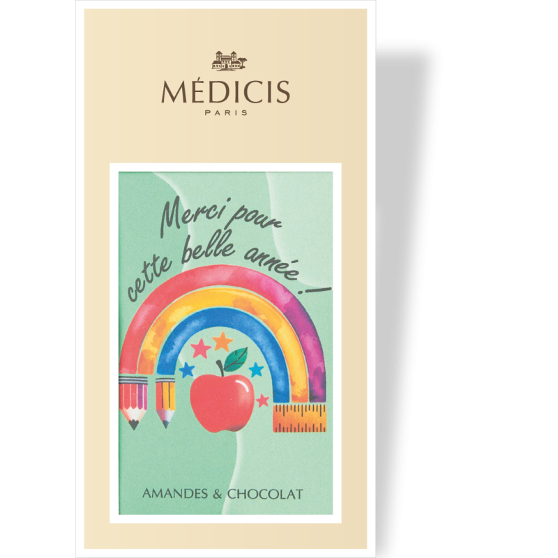 Boite Message 170g Maîtresse-01 - Médicis Paris - Chocolats fabriqués en France