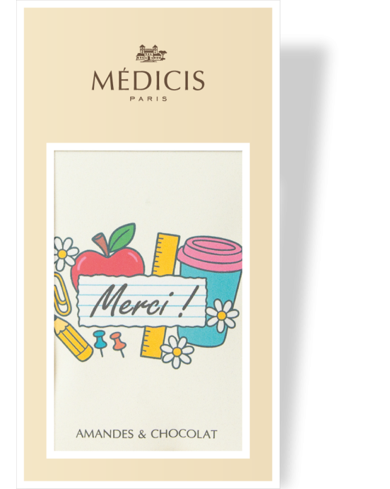 Boite Message 170g Maîtresse-03 - Médicis Paris - Chocolats fabriqués en France
