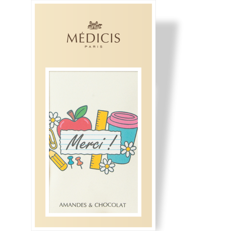 Boite Message 170g Maîtresse-03 - Médicis Paris - Chocolats fabriqués en France