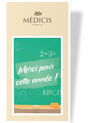 Boite Message 170g Maîtresse-04 - Médicis Paris - Chocolats fabriqués en France