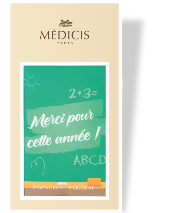 Boite Message 170g Maîtresse-04 - Médicis Paris - Chocolats fabriqués en France