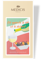 Boite Message 170g Merci-05 - Médicis Paris - Chocolats fabriqués en France