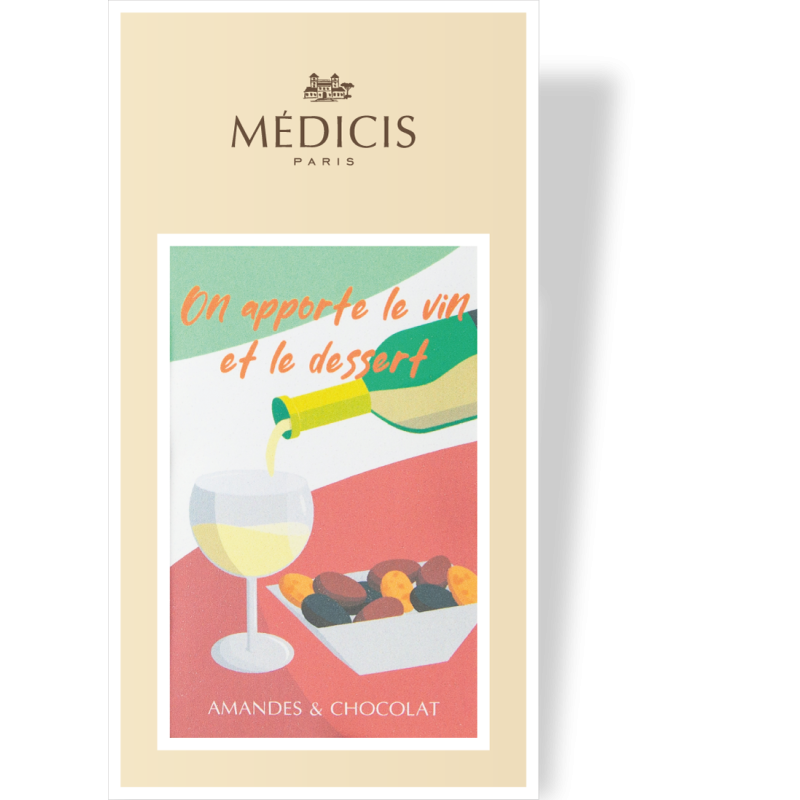 Boite Message 170g Merci-05 - Médicis Paris - Chocolats fabriqués en France