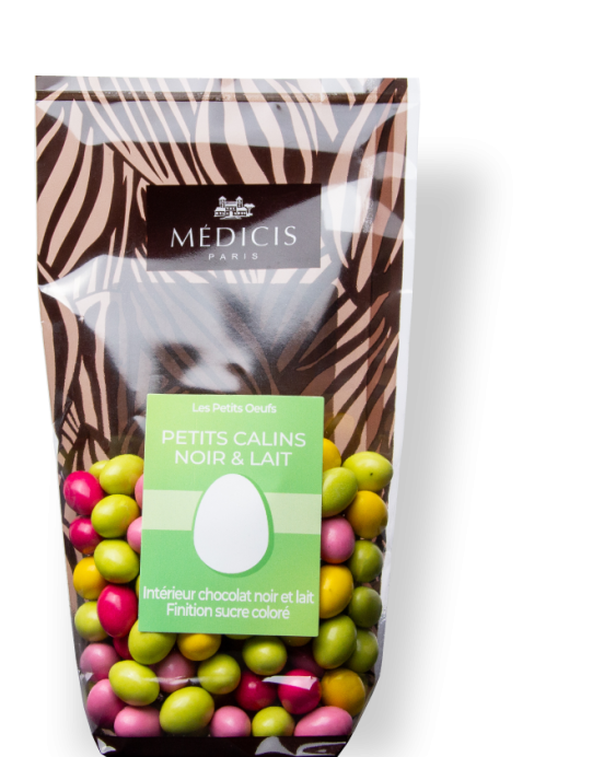 Petits Câlins noir & lait- Médicis Paris - Chocolats fabriqués en France