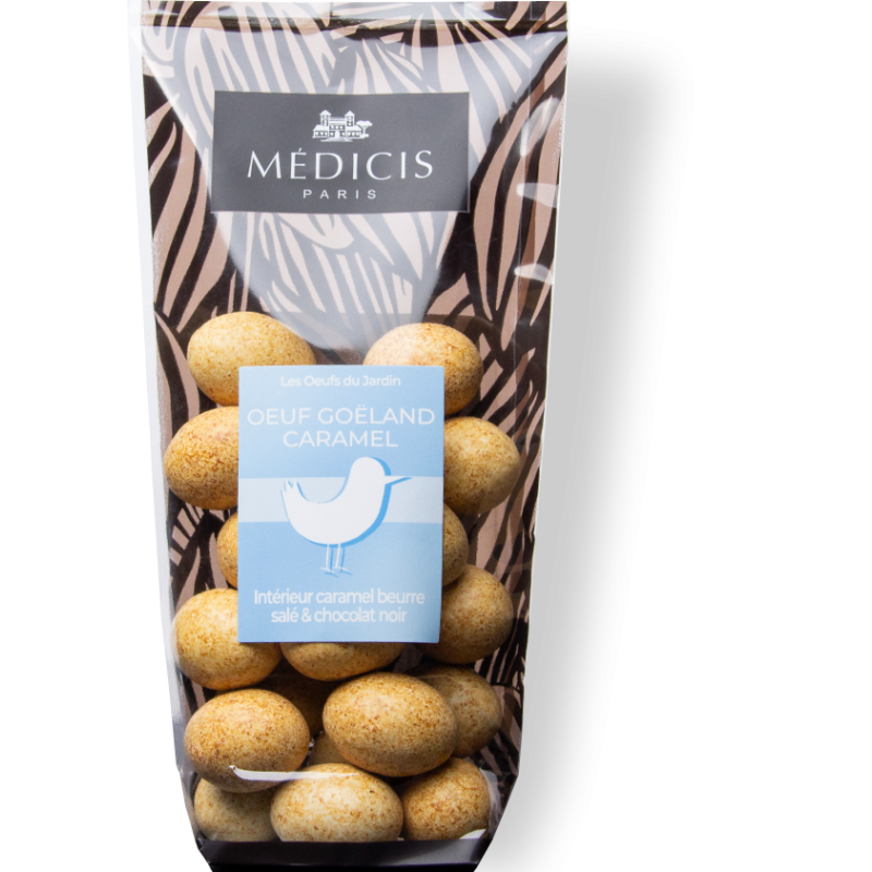 Oeufs Goëland Caramel - Médicis Paris - Chocolats fabriqués en France