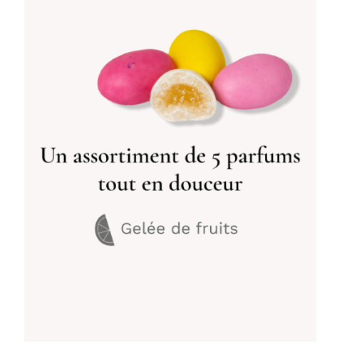 Petits Oeufs Tendresse Fruits 150g