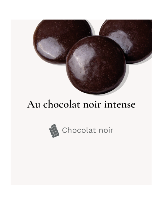 Etui Palets Noir 140g - Médicis Paris - Chocolats fabriqués en France