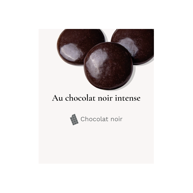 Etui Palets Noir 140g - Médicis Paris - Chocolats fabriqués en France