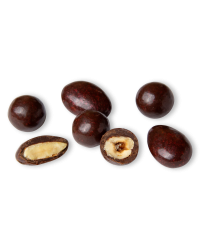 Etui Amande & Noisette Praliné chocolat noir 125g - Médicis Paris - Chocolats fabriqués en France