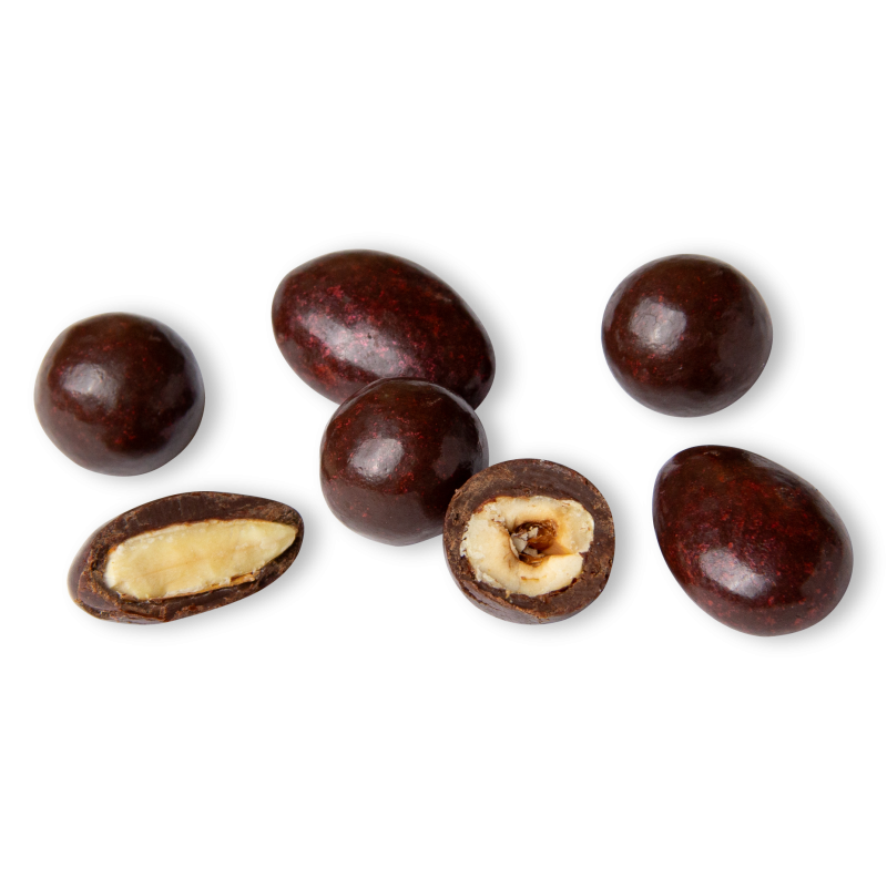 Etui Amande & Noisette Praliné chocolat noir 125g - Médicis Paris - Chocolats fabriqués en France