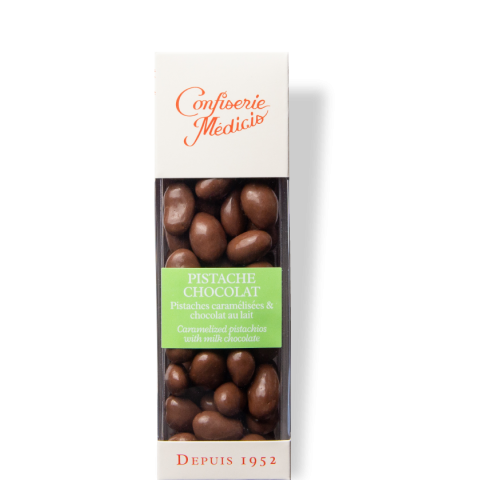 Etui Pistache Chocolat au lait 140g