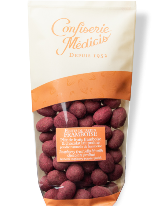 Fruits du Jardin Framboise - Médicis Paris - Chocolats fabriqués en France